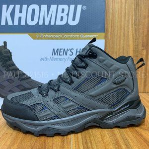 KHOMBU Men's Hiker Luke All Seasons Boots, Gray